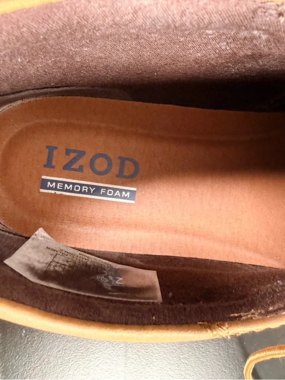 IZOD Palmer Men’s Size 10M Brown Chukka Boots Casual Lace Up Shoes - Picture 3 of 9